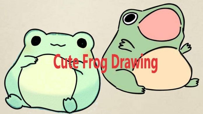 Cute Frog Drawing