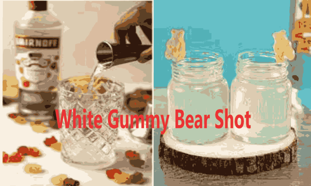 White gummy bear shot