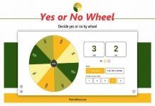 Yes or No Wheel Spin the Wheel to decide Yes or No Answer Yes or No Wheel